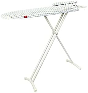 Decouvrez cette table de repassage dont la hauteur se regle avec une structure pliante