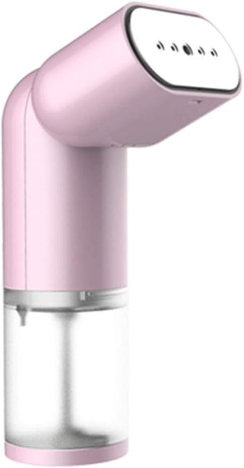Ce fer de voyage se presente en coloris rose